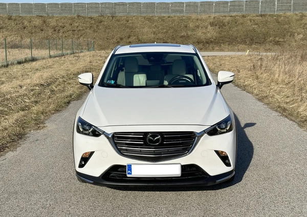 Mazda CX-3 cena 79500 przebieg: 73000, rok produkcji 2019 z Piława Górna małe 79